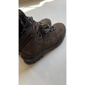 Salomon Contagrip Brown Leather Hiking Boots US 8 EU 40 Women's